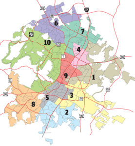 Austin Districts